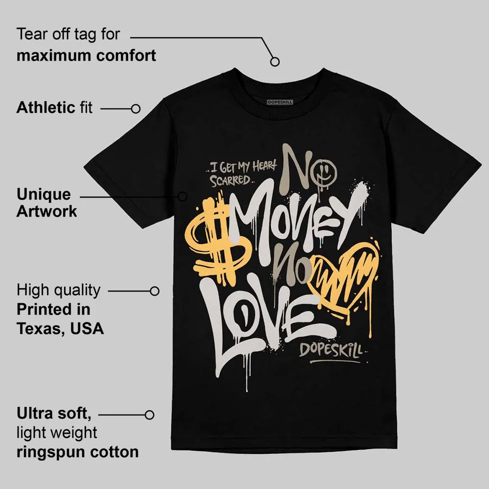 Women's Runner Sneaker in Beige DopeSkill T-Shirt No Money No Love Typo Graphic sold by DopeSkill product image thumbnail 3