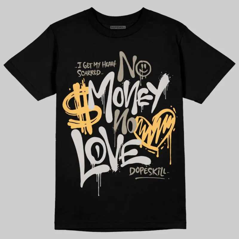 Women's Runner Sneaker in Beige DopeSkill T-Shirt No Money No Love Typo Graphic sold by DopeSkill
