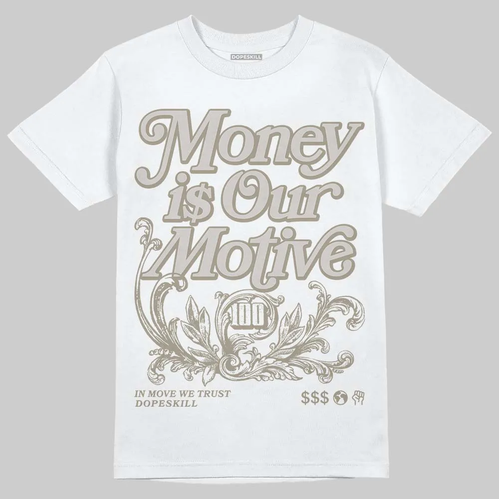 Women's Runner Sneaker in Beige DopeSkill T-Shirt Money Is Our Motive Typo Graphic sold by DopeSkill product image thumbnail 2