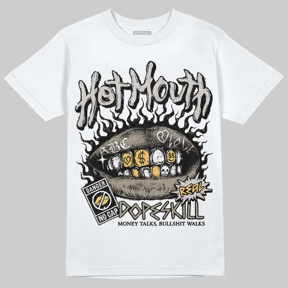 Women's Runner Sneaker in Beige DopeSkill T-Shirt Hot Mouth Graphic sold by DopeSkill product image thumbnail 2