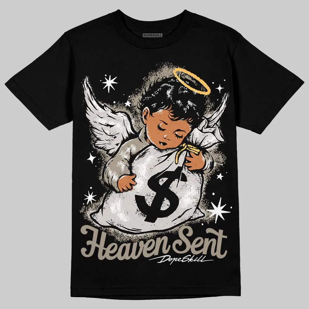Women's Runner Sneaker in Beige DopeSkill T-Shirt Heaven Sent Graphic sold by DopeSkill