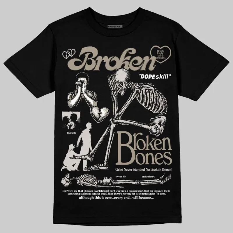 Women's Runner Sneaker in Beige DopeSkill T-Shirt Broken Bones Graphic sold by DopeSkill