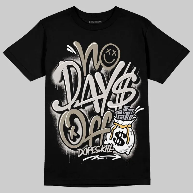 Women's Runner Sneaker in Beige DopeSkill T-Shirt No Days Off Graphic sold by DopeSkill