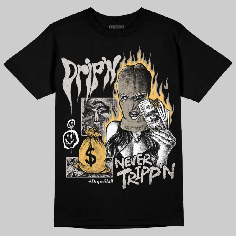 Women's Runner Sneaker in Beige DopeSkill T-Shirt Drip'n Never Tripp'n Graphic sold by DopeSkill