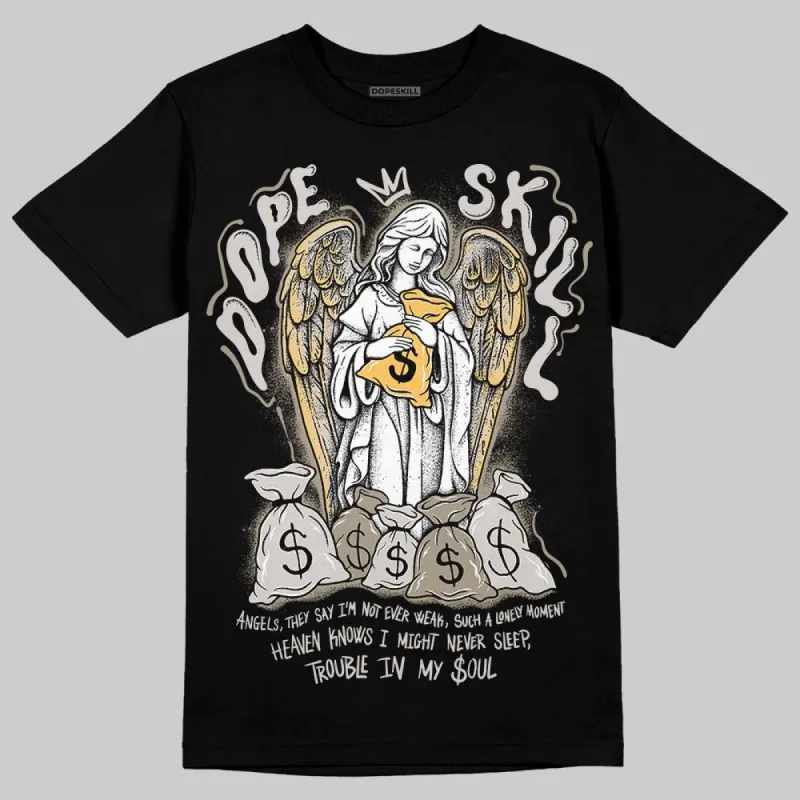 Women's Runner Sneaker in Beige DopeSkill T-Shirt Angels Graphic sold by DopeSkill