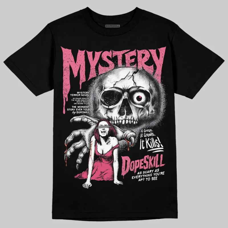 White Fluo Pink DopeSkill T-Shirt Mystery Ghostly Grasp Graphic sold by DopeSkill