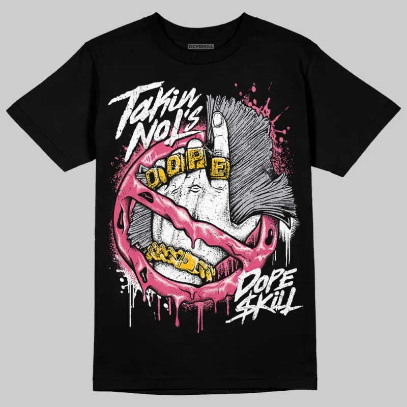 White Fluo Pink DopeSkill T-Shirt Takin No L's Graphic sold by DopeSkill