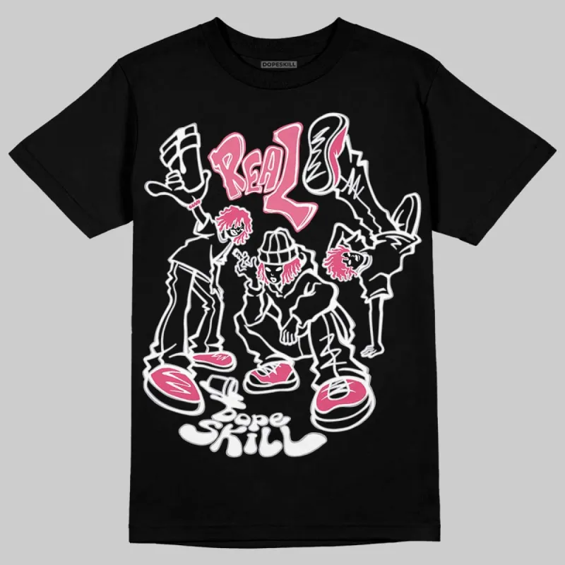 White Fluo Pink DopeSkill T-Shirt Real Y2K Players Graphic sold by DopeSkill