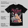 White Fluo Pink DopeSkill T-Shirt New No Days Off Graphic sold by DopeSkill