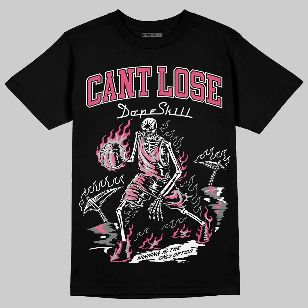 White Fluo Pink DopeSkill T-Shirt Cant Lose Graphic sold by DopeSkill