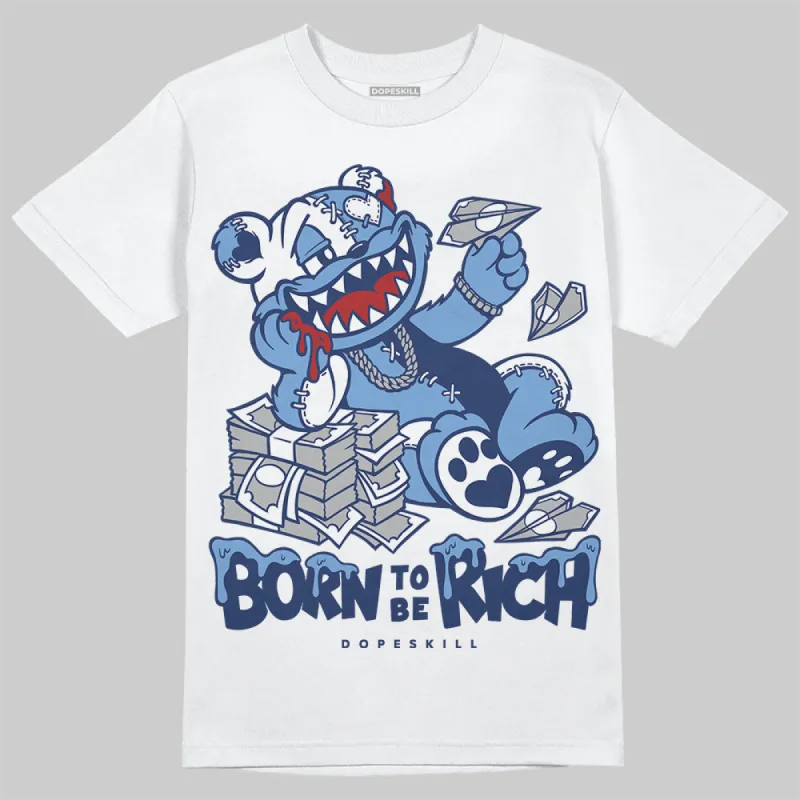 Midnight Navy 1s DopeSkill T-Shirt Born To Be Rich Graphic sold by DopeSkill