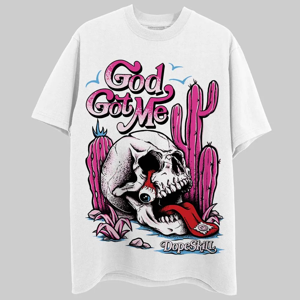 Triple Pink Dunk DopeSkill T-Shirt God Got Me Graphic sold by DopeSkill