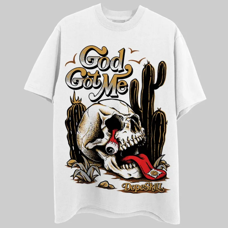 Gratitude 11s DopeSkill T-Shirt God Got Me Graphic sold by DopeSkill