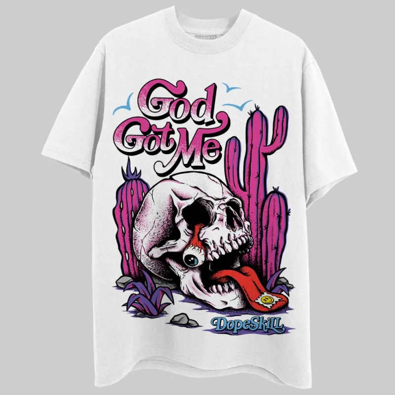 Dunk Active Fuchsia DopeSkill T-Shirt God Got Me Graphic sold by DopeSkill
