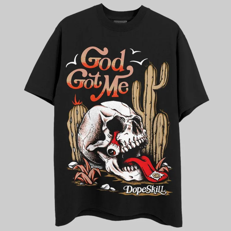 TAN Collection DopeSkill T-Shirt God Got Me Graphic sold by DopeSkill