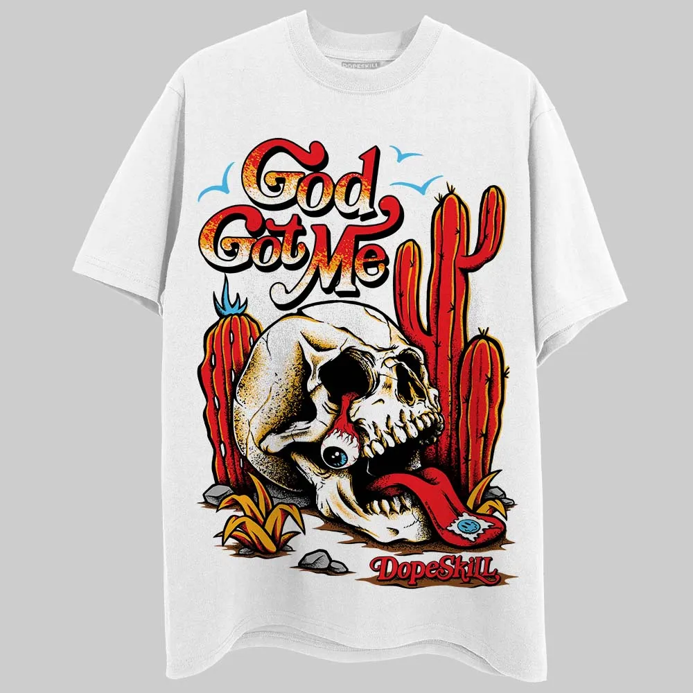 Red Collection DopeSkill T-Shirt God Got Me Graphic sold by DopeSkill product image thumbnail 2