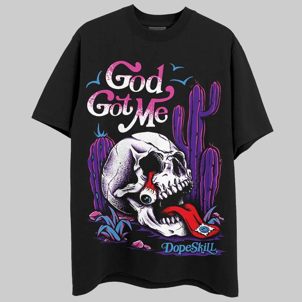 PURPLE Collection DopeSkill T-Shirt God Got Me Graphic sold by DopeSkill