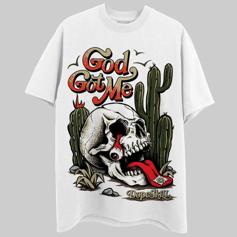 Olive Collection DopeSkill T-Shirt God Got Me Graphic sold by DopeSkill