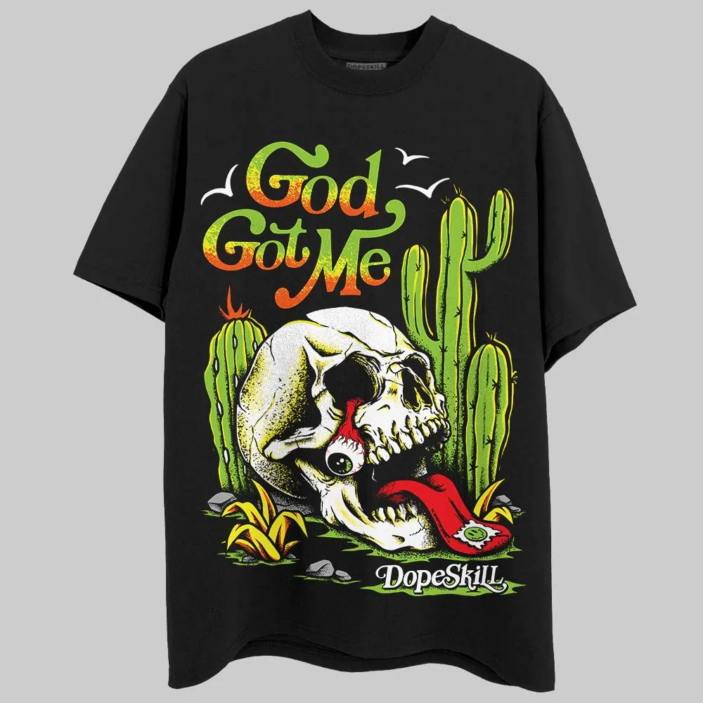 Neon Green Collection DopeSkill T-Shirt God Got Me Graphic sold by DopeSkill