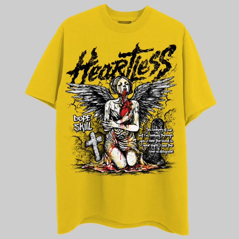 Yellow Collection DopeSkill Gold T-shirt Heartless Graphic sold by DopeSkill