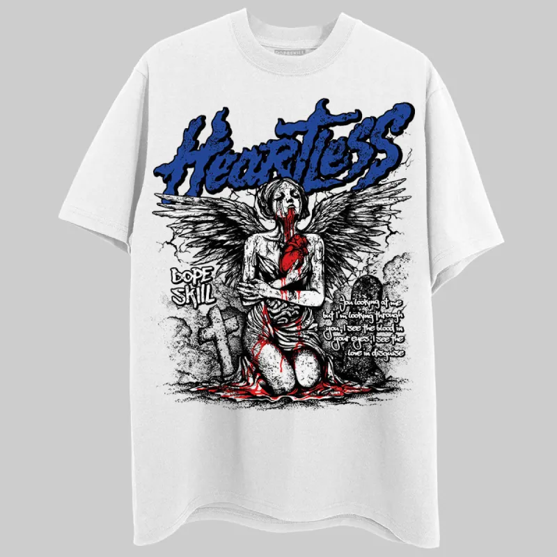 Royal Blue Collection DopeSkill T-Shirt Heartless Graphic made by DopeSkill