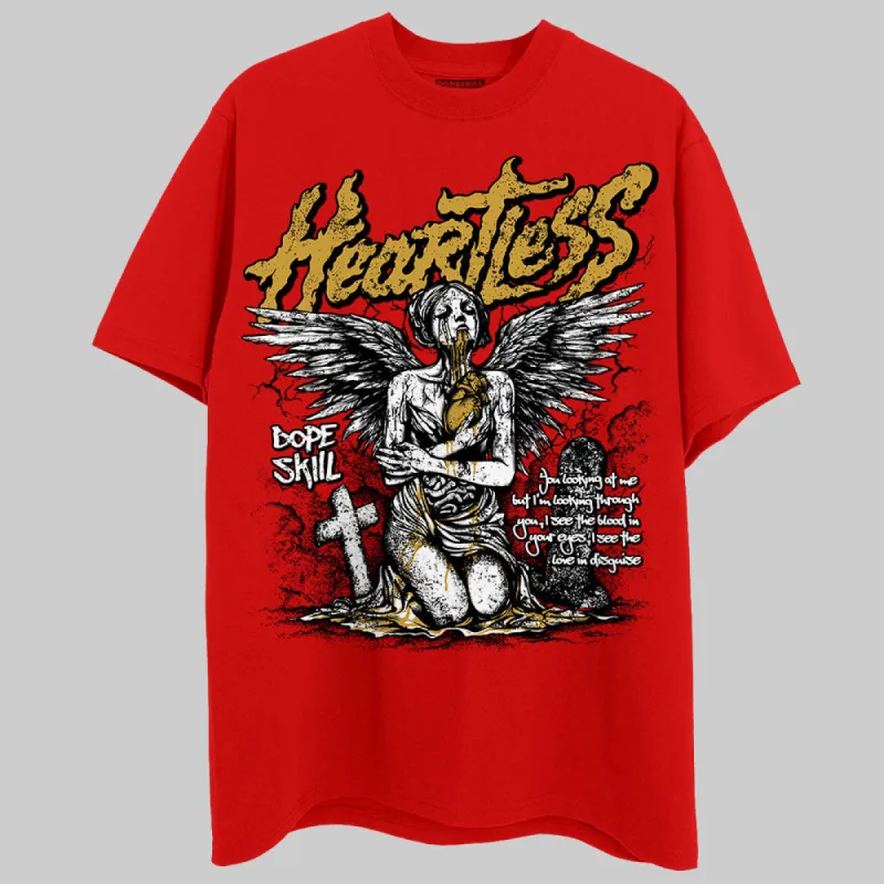 Red Collection DopeSkill Red T-shirt Heartless Graphic sold by DopeSkill