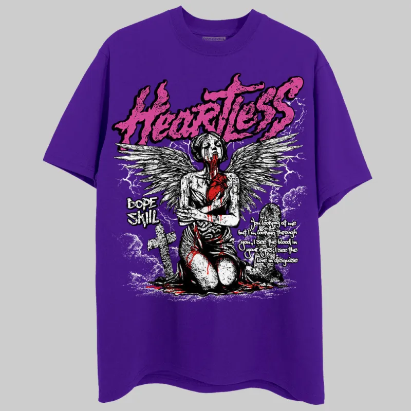 PURPLE Collection DopeSkill Purple T-shirt Heartless Graphic sold by DopeSkill