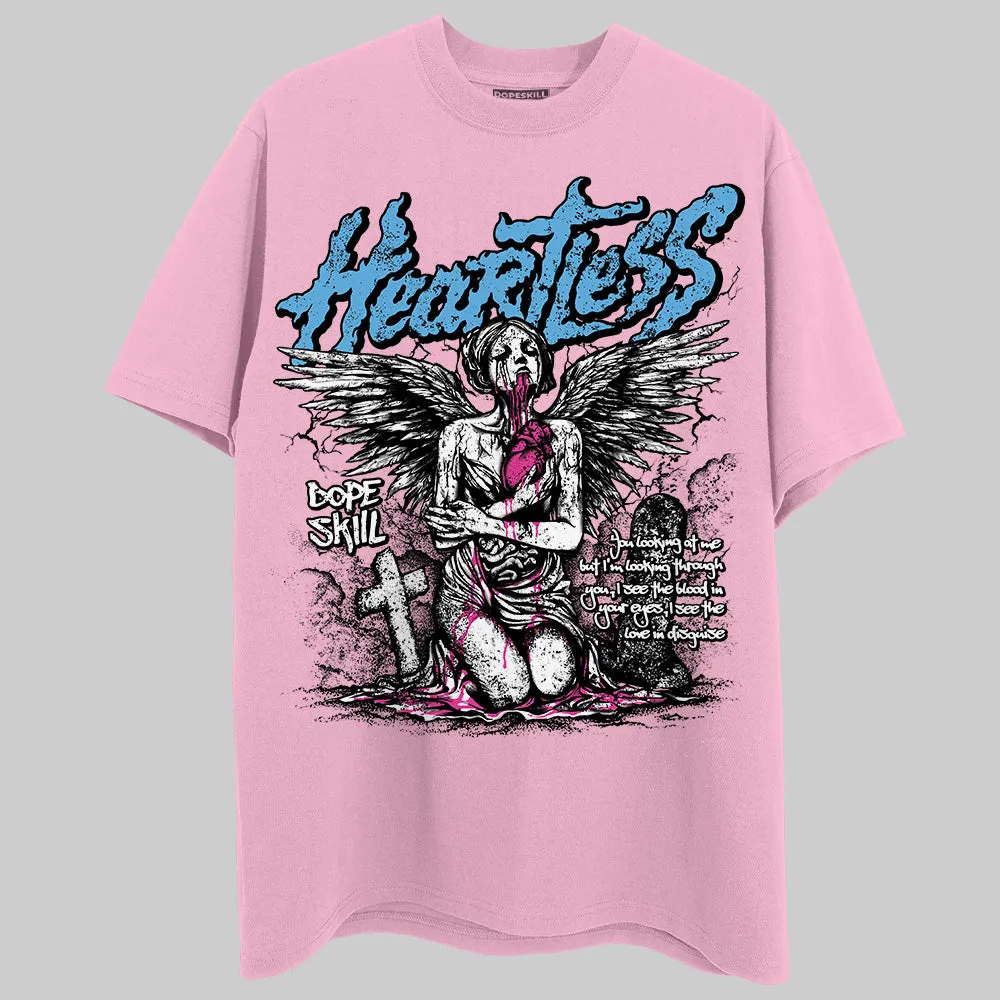 Pink Collection DopeSkill Pink T-shirt Heartless Graphic sold by DopeSkill