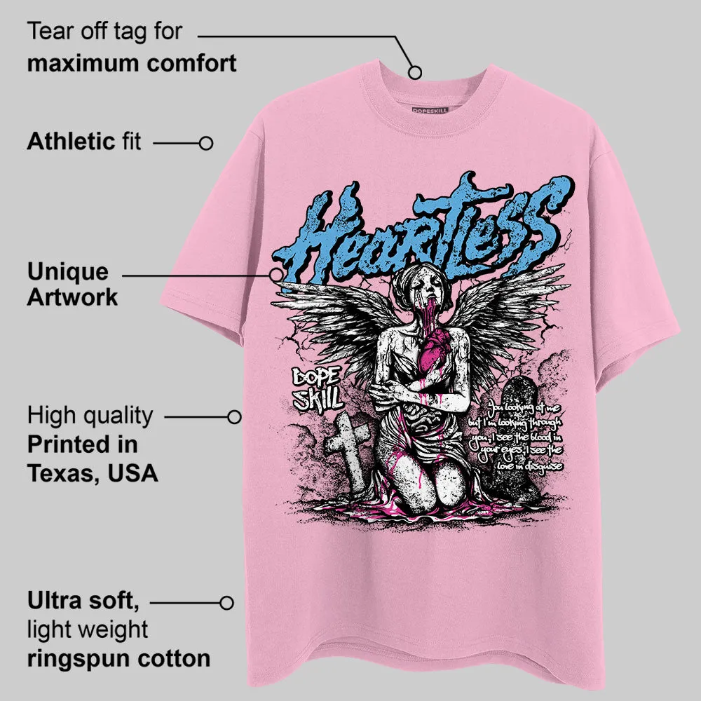 Pink Collection DopeSkill Pink T-shirt Heartless Graphic sold by DopeSkill product image thumbnail 2