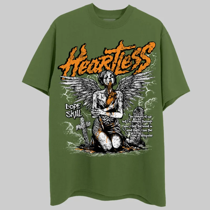 Olive 5s DopeSkill Olive T-shirt Heartless Graphic sold by DopeSkill
