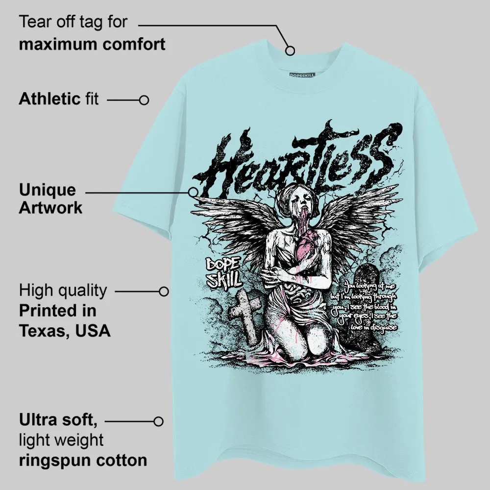 Dunk Glacier Blue DopeSkill Chambray T-shirt Heartless Graphic sold by DopeSkill product image thumbnail 2