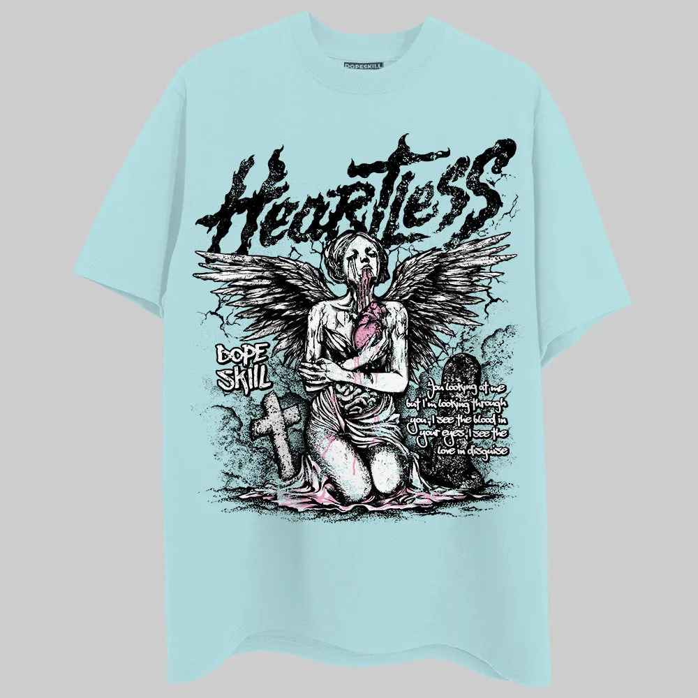 Dunk Glacier Blue DopeSkill Chambray T-shirt Heartless Graphic sold by DopeSkill
