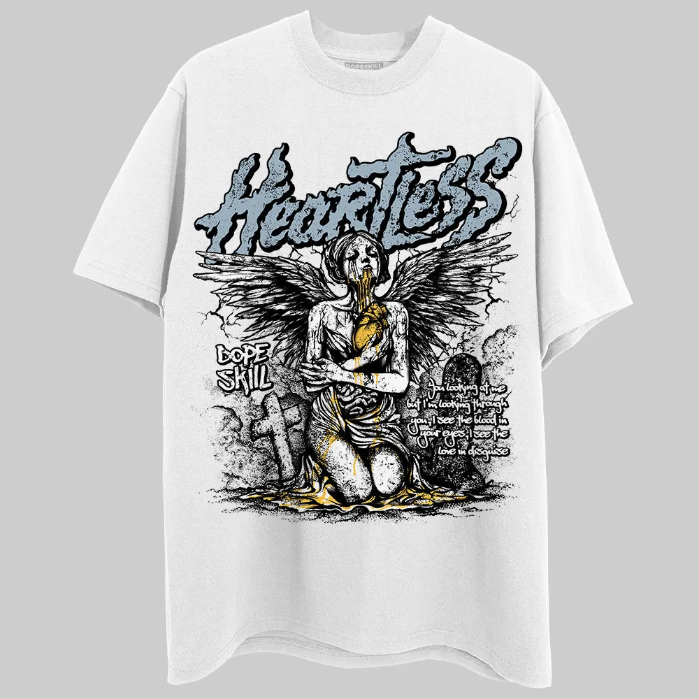 Blue Grey 13s DopeSkill T-Shirt Heartless Graphic sold by DopeSkill