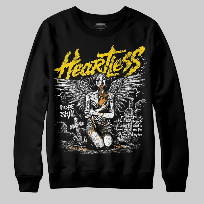 Yellow Ochre 6s DopeSkill Sweatshirt Heartless Graphic sold by DopeSkill