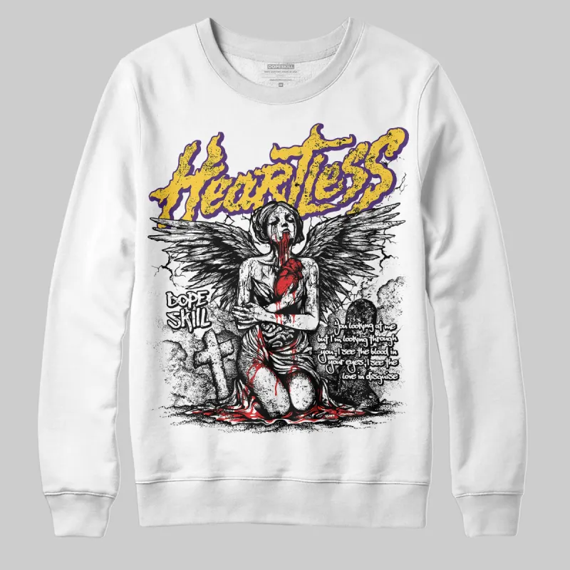 Field Purple 12s DopeSkill Sweatshirt Heartless Graphic sold by DopeSkill