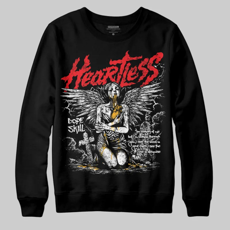 Red Collection DopeSkill Sweatshirt Heartless Graphic sold by DopeSkill