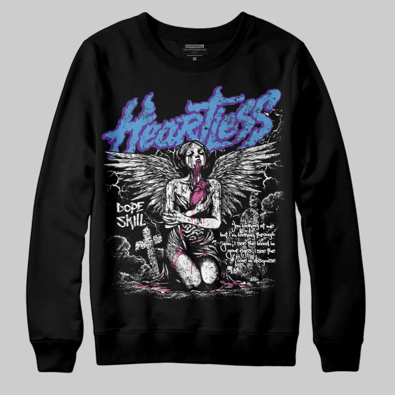 PURPLE Collection DopeSkill Sweatshirt Heartless Graphic sold by DopeSkill