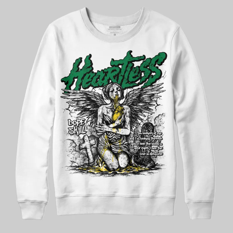 Green Collection DopeSkill Sweatshirt Heartless Graphic sold by DopeSkill
