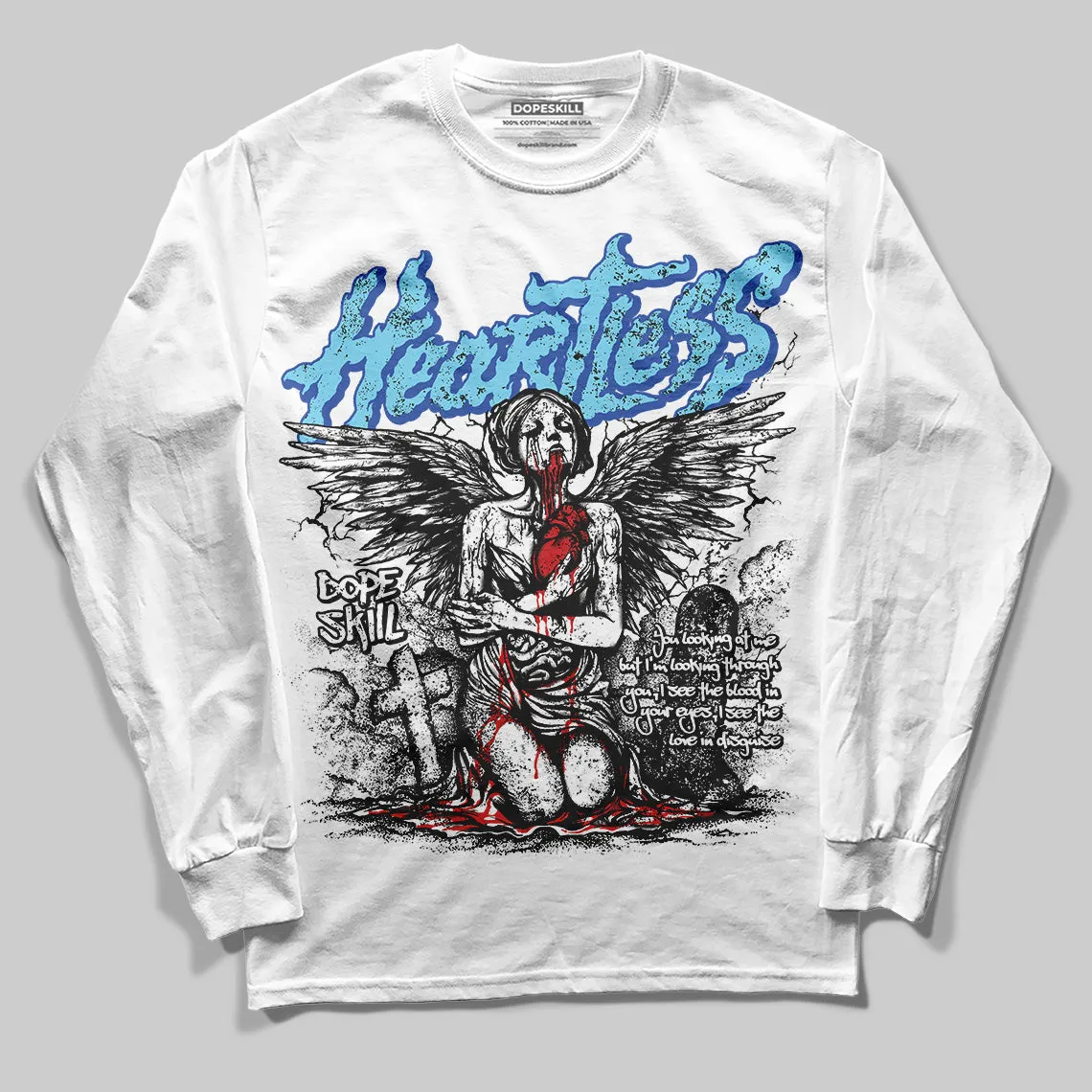 SB Dunk Argon DopeSkill Long Sleeve T-Shirt Heartless Graphic sold by DopeSkill