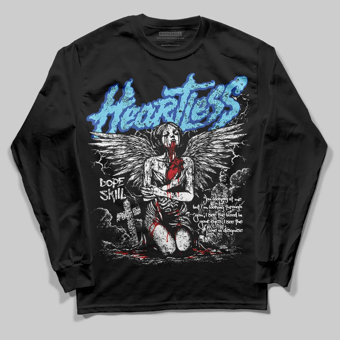 SB Dunk Argon DopeSkill Long Sleeve T-Shirt Heartless Graphic sold by DopeSkill product image thumbnail 2