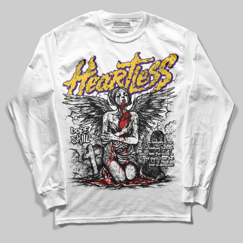 Field Purple 12s DopeSkill Long Sleeve T-Shirt Heartless Graphic sold by DopeSkill