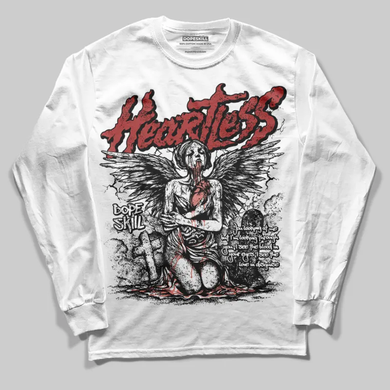 Dune Red 13s DopeSkill Long Sleeve T-Shirt Heartless Graphic sold by DopeSkill