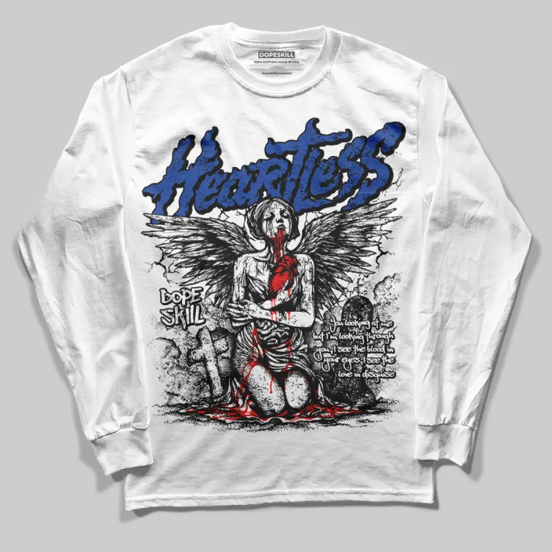 Royal Blue Collection DopeSkill Long Sleeve T-Shirt Heartless Graphic sold by DopeSkill