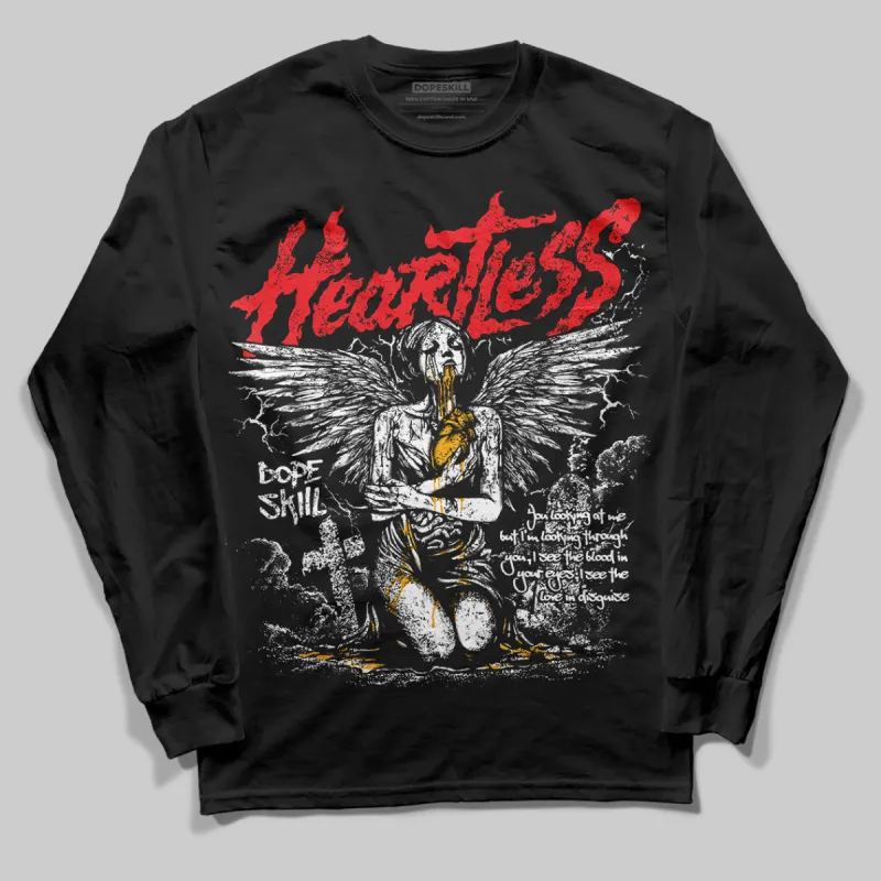 Red Collection DopeSkill Long Sleeve T-Shirt Heartless Graphic sold by DopeSkill