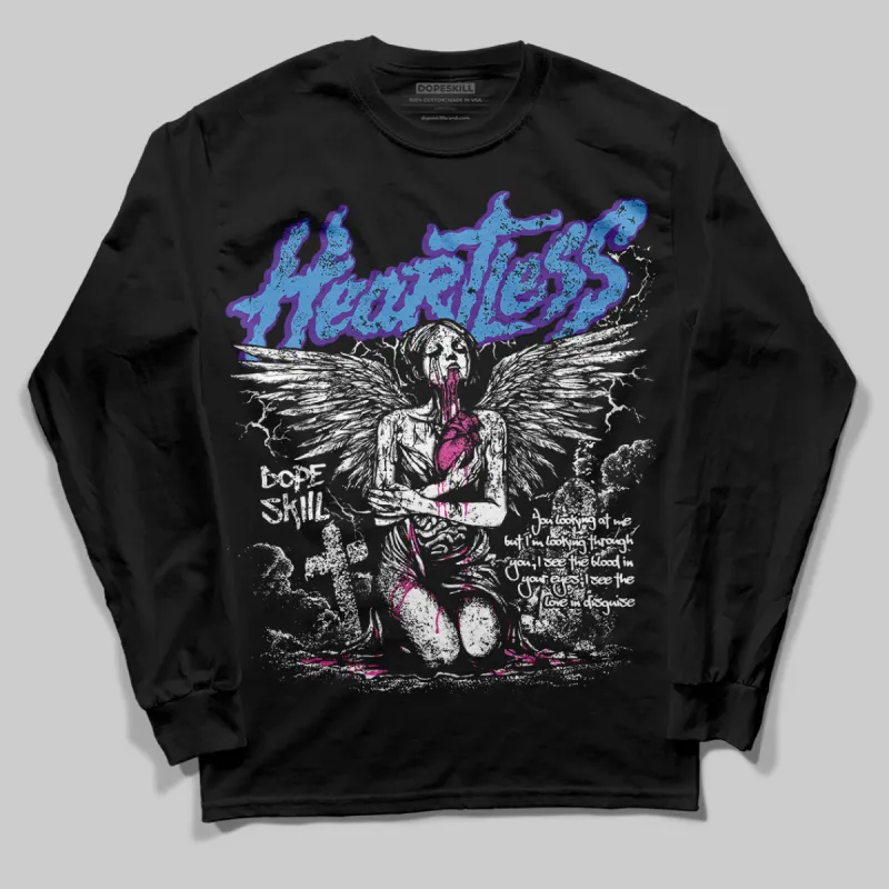 PURPLE Collection DopeSkill Long Sleeve T-Shirt Heartless Graphic sold by DopeSkill