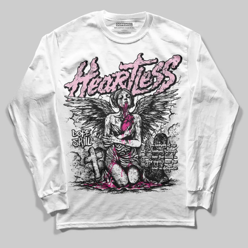 Pink Collection DopeSkill Long Sleeve T-Shirt Heartless Graphic sold by DopeSkill