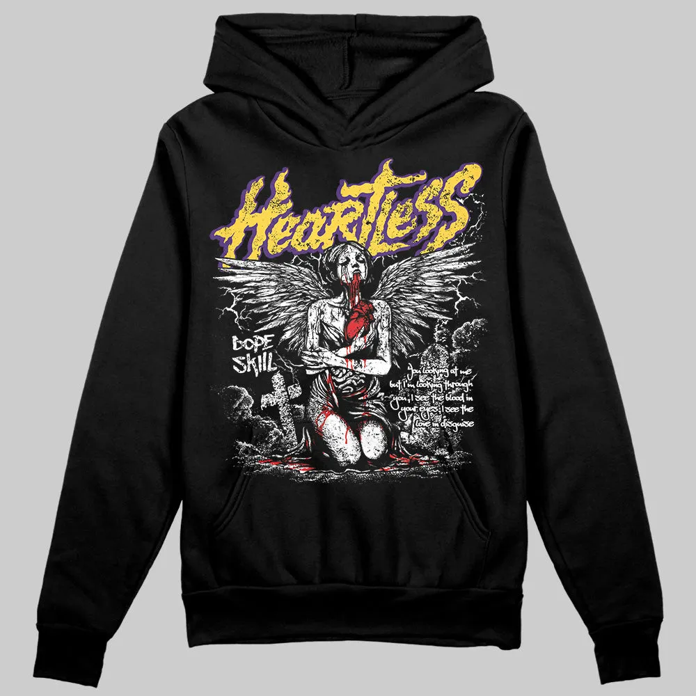 Field Purple 12s DopeSkill Hoodie Sweatshirt Heartless Graphic sold by DopeSkill product image thumbnail 2