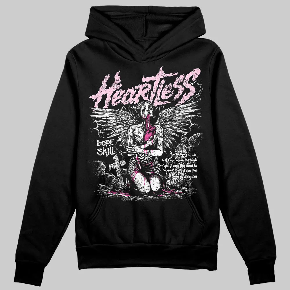 Pink Collection DopeSkill Hoodie Sweatshirt Heartless Graphic sold by DopeSkill product image thumbnail 2