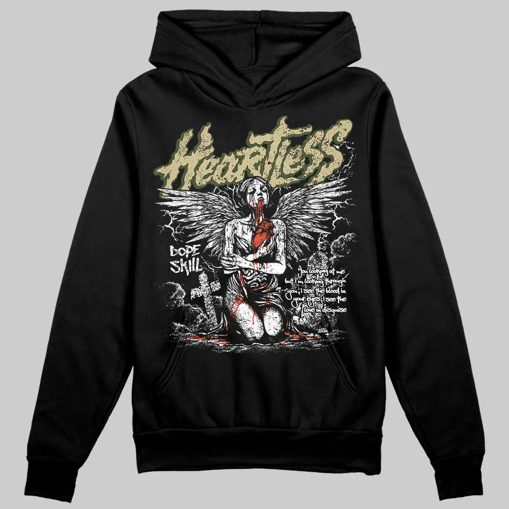 Olive Collection DopeSkill Hoodie Sweatshirt Heartless Graphic sold by DopeSkill product image thumbnail 2