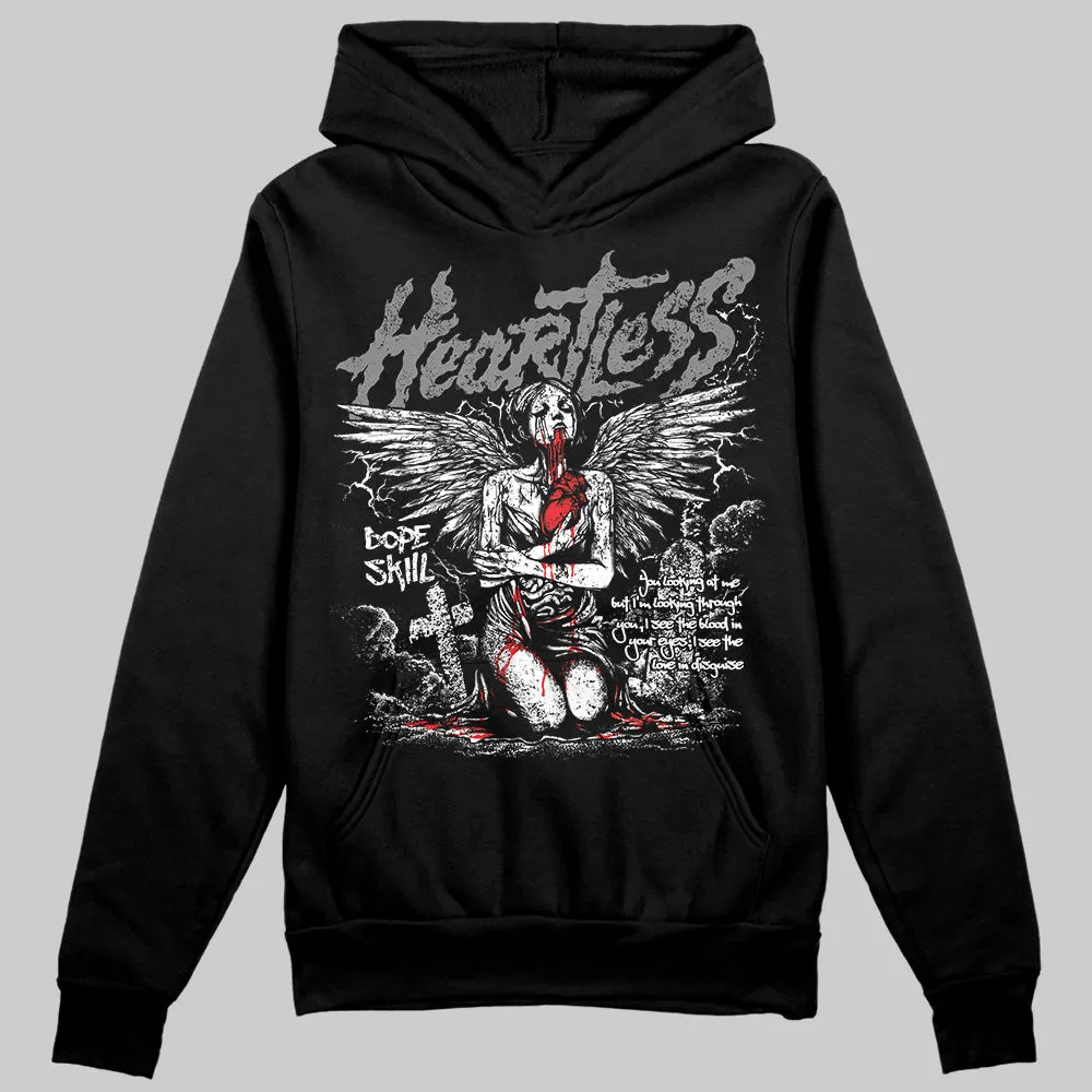 Grey Collection DopeSkill Hoodie Sweatshirt Heartless Graphic sold by DopeSkill product image thumbnail 2